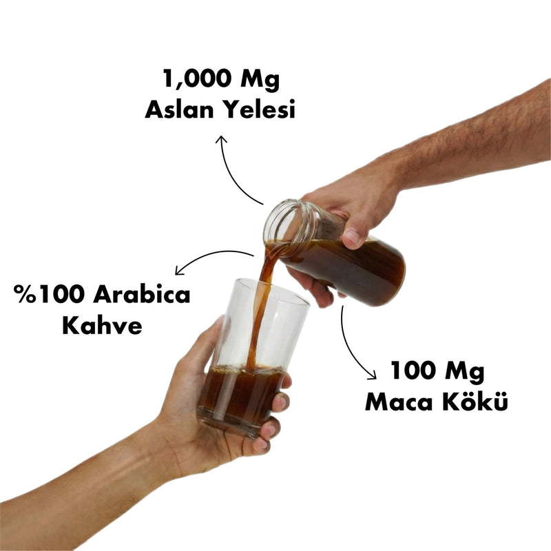 Fonksiyonel Mantar Takviyeli Arabica Çözünebilir Kahve