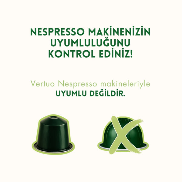 10 x Vanilyalı Ceremonial Grade Matcha Nespresso® Uyumlu Kapsül