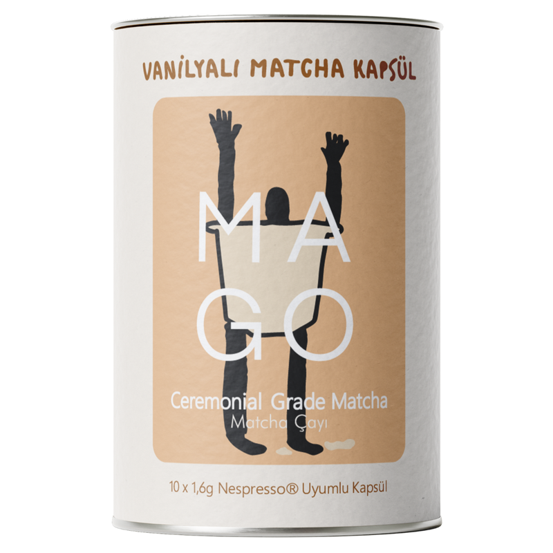 10 x Vanilyalı Ceremonial Grade Matcha Nespresso® Uyumlu Kapsül