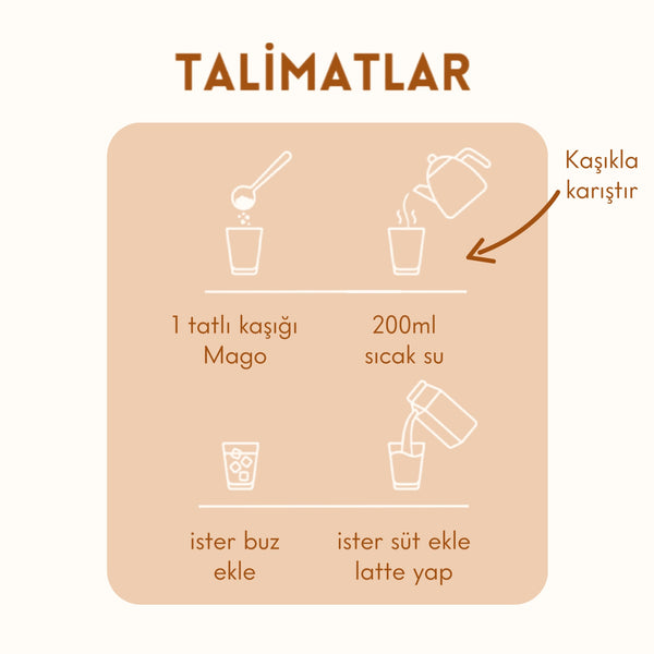 Fonksiyonel Mantar Takviyeli Arabica Çözünebilir Kahve