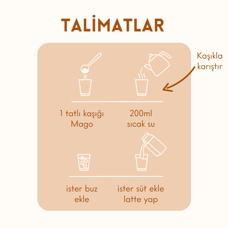 Fonksiyonel Mantar Takviyeli Arabica Çözünebilir Kahve