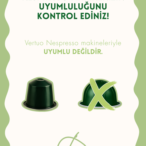100 x Ceremonial Grade Matcha Nespresso® Uyumlu Kapsül